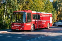 Volvo B12M - 2001 modell. Ombygd buss / remodeled bus